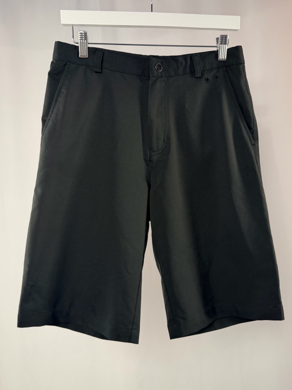 Nike Golf Pocket Flat Front Dry Fit Shorts in Black Size XL